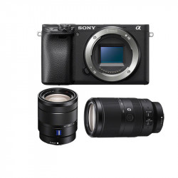 SONY ALPHA 6400 NOIR + 16-55 + 70-350 Garanti 3 ans