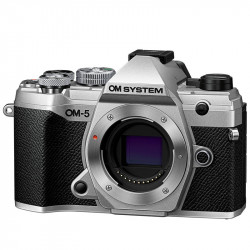 OM SYSTEM OM-5 Silver NU Garanti 3 ans