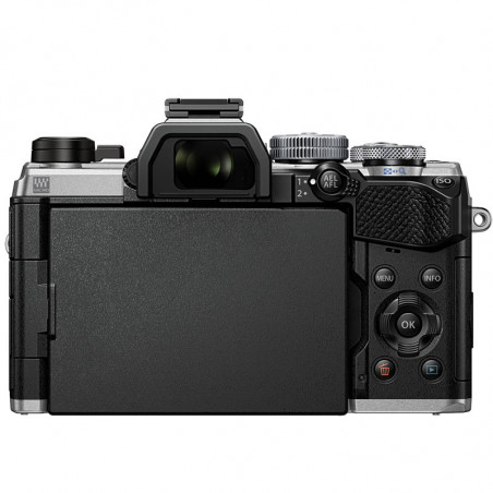 OM SYSTEM OM-5 SILVER + Objectif M.ZUIKO ED 14-150mm f/4-5.6 II Garanti 3 ans