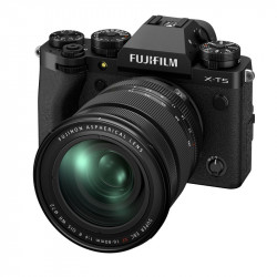 FUJIFILM Hybride X-T5 NOIR + Objectif Fujinon XF 16-80 f/4 WR Garanti 3 ans