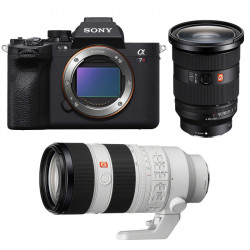 SONY ALPHA 7R V + FE 24-70 f/2.8 GM II + FE 70-200mm f/2.8 GM II Garanti 3 ans