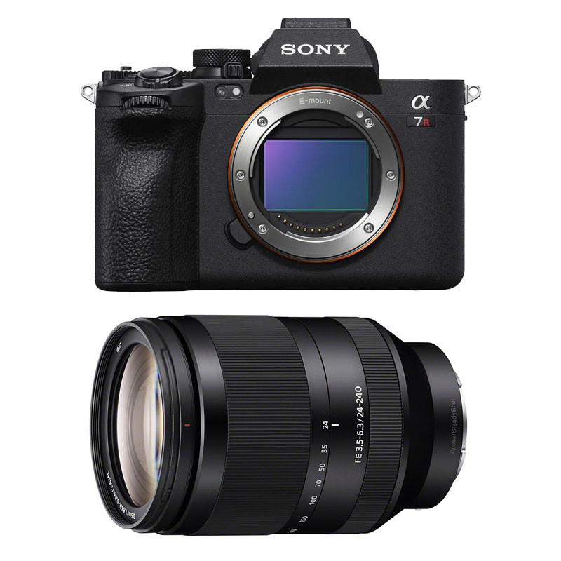 SONY Hybride ALPHA 7R V + Objectif SEL FE 24-240mm f/3.5-6.3 OSS Garanti 3 ans