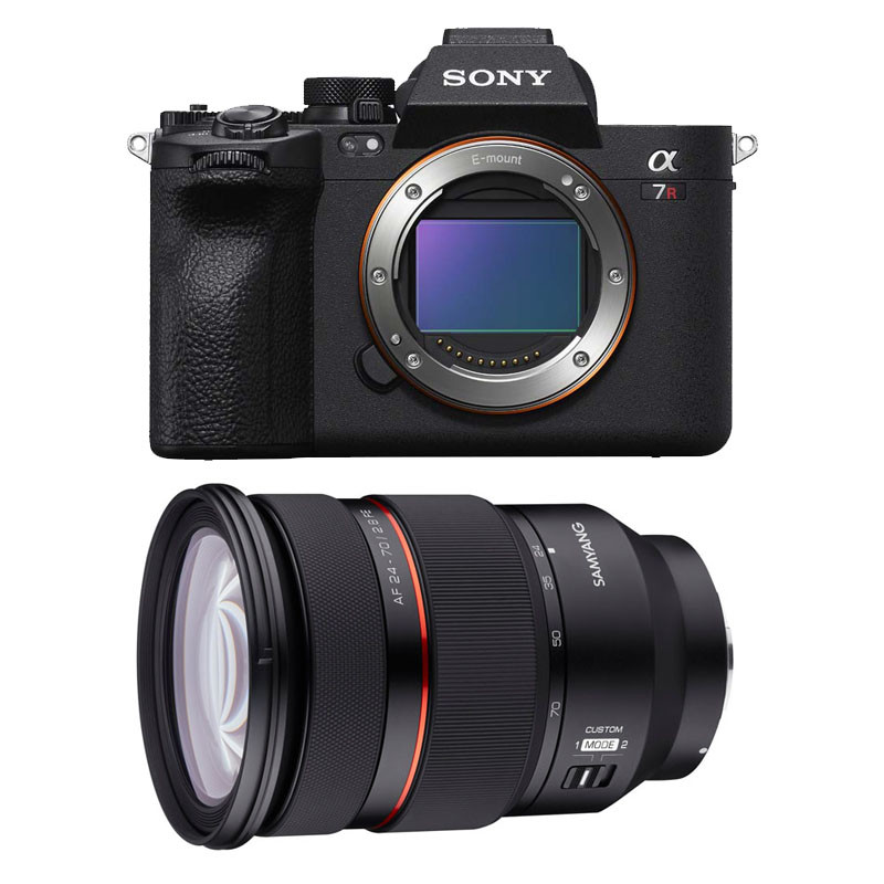 SONY Hybride ALPHA 7R V + Objectif SAMYANG AF 24-70mm f/2.8 SONY Hybride FE Garanti 3 ans