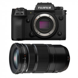 FUJIFILM Hybride X-H2 + Objectif Fujinon XF 18-120mm f/4 LM PZ WR Garanti 3 ans