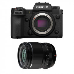 FUJIFILM Hybride X-H2 + Objectif Fujinon XF 18mm f/1.4 WR Garanti 3 ans