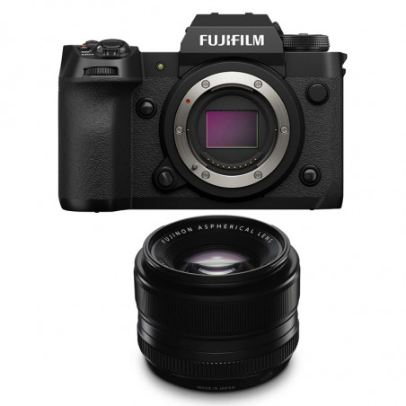 FUJIFILM Hybride X-H2 + Objectif Fujinon XF 35mm f/1.4 R Garanti 3 ans