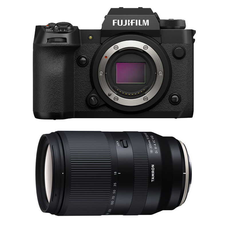 FUJIFILM Hybride X-H2 + Objectif TAMRON 18-300mm f/3.5-6.3 Di III-A VC VXD Garanti 3 ans