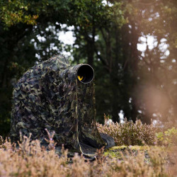 CARUBA Filet de Camouflage 4x1.5M Bois