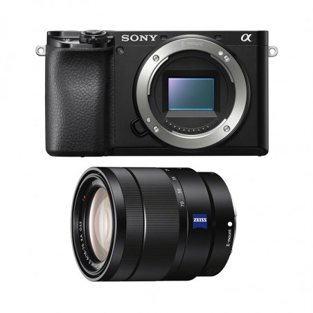 SONY Hybride ALPHA 6100 NOIR + Objectif 16-70mm f/4 OSS Garanti 3 ans