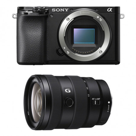 SONY Hybride ALPHA 6100 NOIR + Objectif 16-55mm f/2.8 G Garanti 3 ans