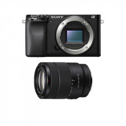 SONY Hybride ALPHA 6100 NOIR + Objectif SEL 18-135 f/3.5-5.6 OSS Garanti 3 ans