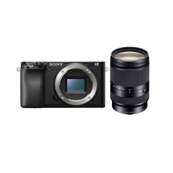 SONY Hybride ALPHA 6100 NOIR + Objectif 18-200mm LE f/3.5-6.3 Garanti 3 ans