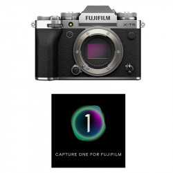 FUJIFILM X-T5 NU Silver Garanti 3 ans + Logiciel Capture One Pro