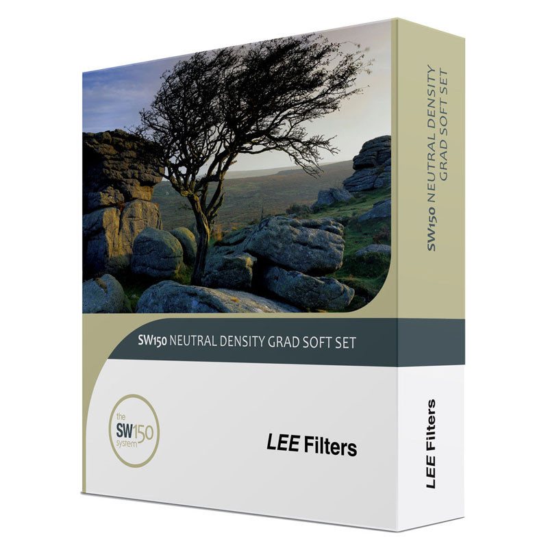 LEE FILTERS Jeu de 3 Filtres Dégradés SW150 ND 0.3 - 0.6 - 0.9 Soft 150mmx170mm - LSW150NDGSS