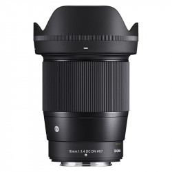 SIGMA Objectif 16mm f/1.4 DC DN CONTEMPORARY compatible avec Fuji X Garanti 3 ans