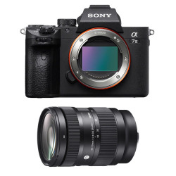 SONY Hybride ALPHA 7 III + Objectif SIGMA 28-70mm F2.8 DG DN Contemporary Garanti 3 ans