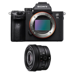 SONY Hybride ALPHA 7 III + Objectif FE 40mm f/2.5 Garanti 3 ans