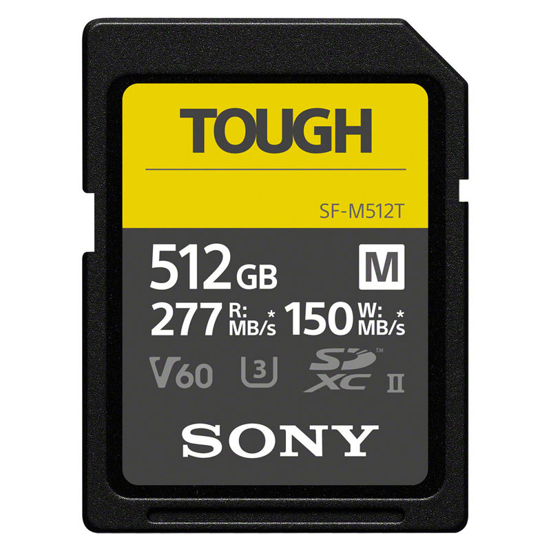 SONY Cartes SD Tough SF-M 512T Go R277/W150
