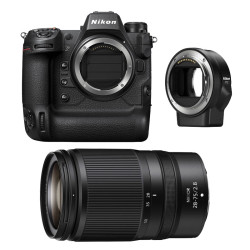 NIKON Hybride Z9 + Z 28-75mm f/2.8 Garanti 3 ans + FTZ II Adaptateur