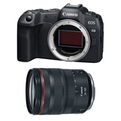 CANON EOS R8 + RF 24-105mm f/4L IS USM Garanti 3 ans