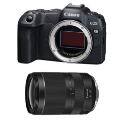 CANON EOS R8 + RF 24-240mm f/4-6.3 IS USM Garanti 3 ans