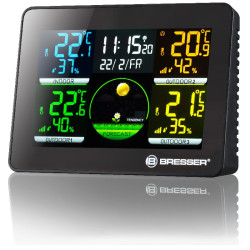 BRESSER Thermomètre emeo Hygro Quadro NLX - 7000023