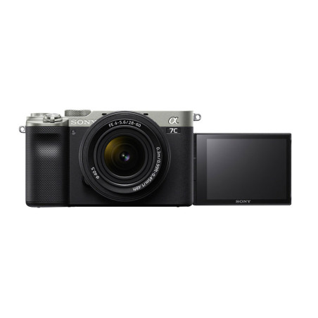 SONY Hybride ALPHA 7C SILVER + Objectif FE 28-60 f/4-5.6 Garanti 3 ans