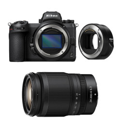 NIKON Z6 II + Z 24-200mm f/4-6.3 Garanti 3 ans + Adaptateur FTZ II