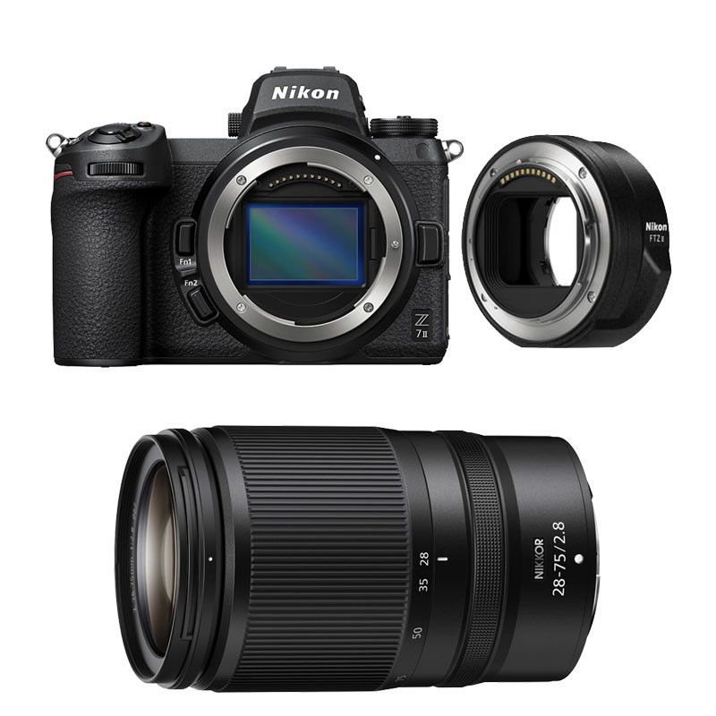 NIKON Z7 II + 28 75mm f2.8 Garanti + FTZ II Adaptateur