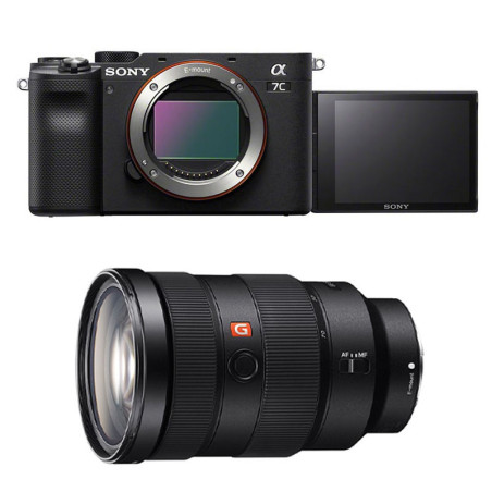 SONY Hybride ALPHA 7C NOIR + Objectif FE 24-70 f/2.8 GM Garanti 3 ans