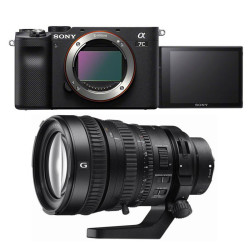 SONY Hybride ALPHA 7C NOIR + Objectif FE 28-135 Garanti 3 ans