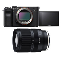 SONY Hybride ALPHA 7C NOIR + Objectif TAMRON 17-28mm f/2.8 Di III RXD Garanti 3 ans