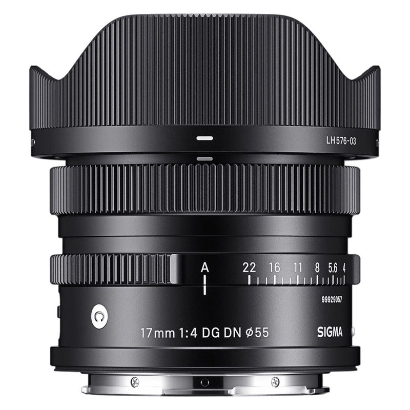 SIGMA Objectif 17mm f/4 DG DN Contemporary Compatible avec Monture L Garanti 3 ans