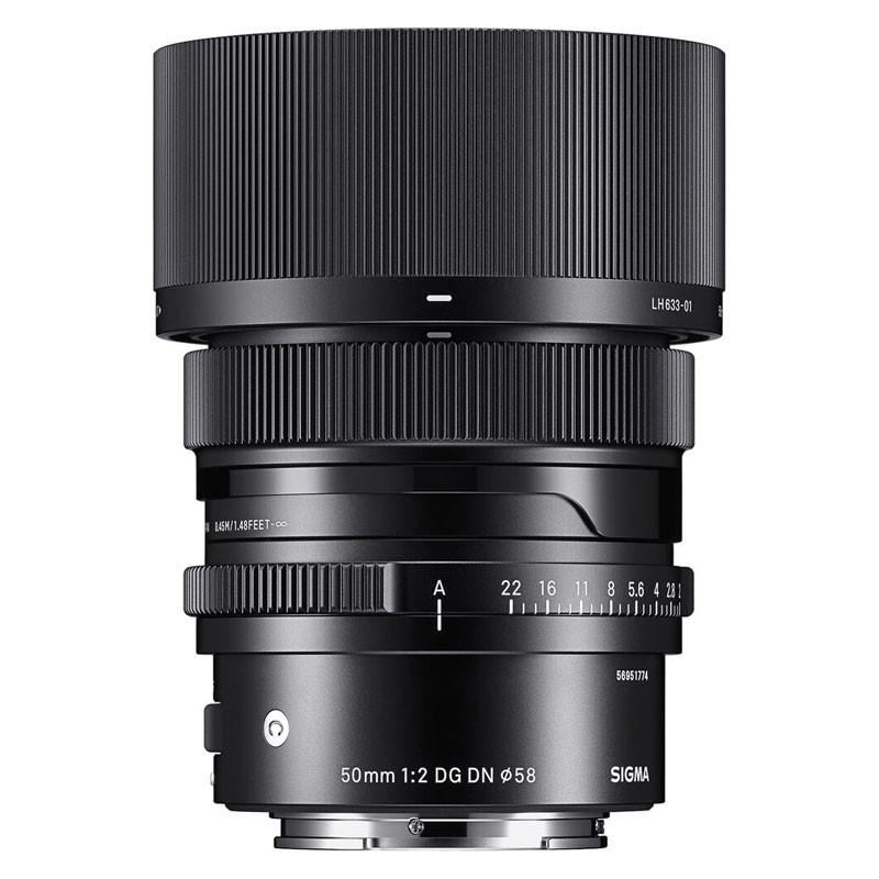 SIGMA Objectif 50mm f/2 DG DN Contemporary Compatible avec Sony FE Garanti 3 ans