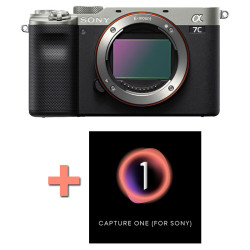 SONY ALPHA 7C SILVER Garanti 3 ans + Logiciel Capture One Pro