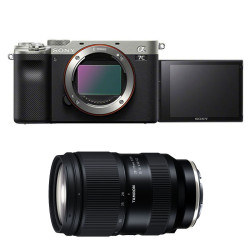 SONY Hybride ALPHA 7C SILVER + Objectif TAMRON 28-75mm G2 f/2.8 Di III VXD SONY Hybride FE Garanti 3 ans