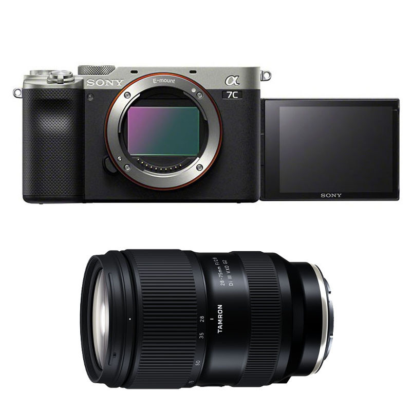 SONY ALPHA 7C SILVER + TAMRON 28-75mm G2 f/2.8 Di III VXD FE