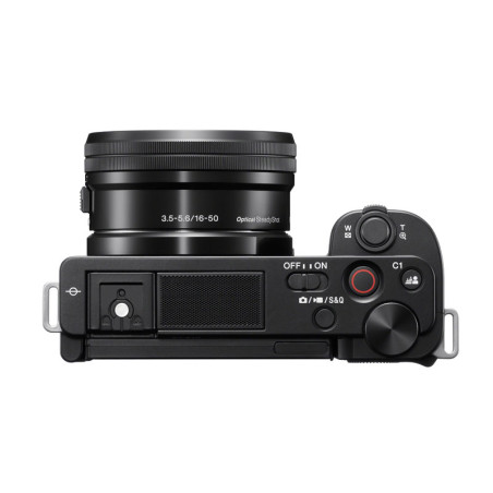 SONY Hybride ALPHA ZV-E10 NOIR + Objectif 16-50mm PZ f/3-5.5-6 Garanti 3 ans