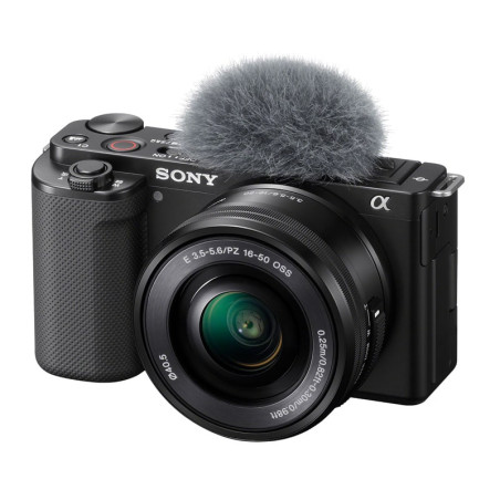 SONY Hybride ALPHA ZV-E10 NOIR + Objectif 16-50mm PZ f/3-5.5-6 Garanti 3 ans