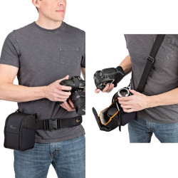 LOWEPRO étui d'objectif ProTactic LensExchange 100 AW Noir