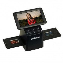 REFLECTA Scanner x33-Scan pour diapositives / négatifs