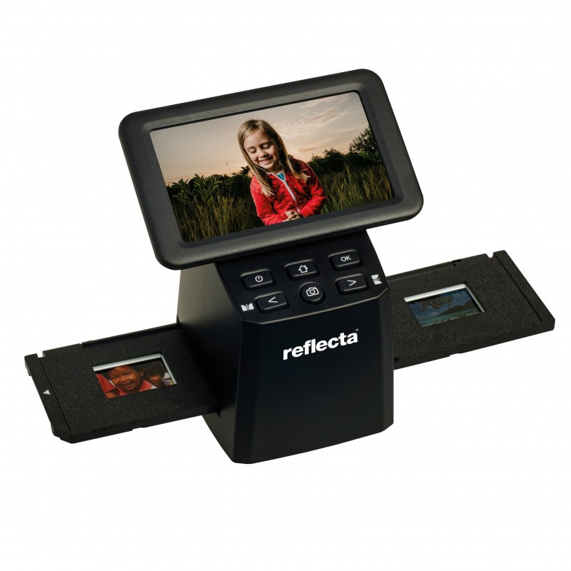 REFLECTA Scanner x33-Scan pour diapositives / négatifs