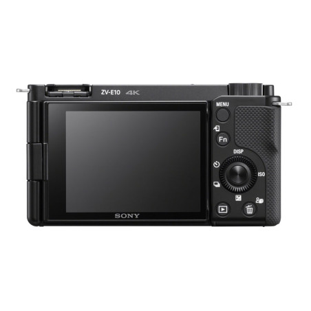 SONY Hybride ALPHA ZV-E10 NOIR + Objectif 16-50mm PZ f/3-5.5-6 Garanti 3 ans + Sac + SD 8 Go