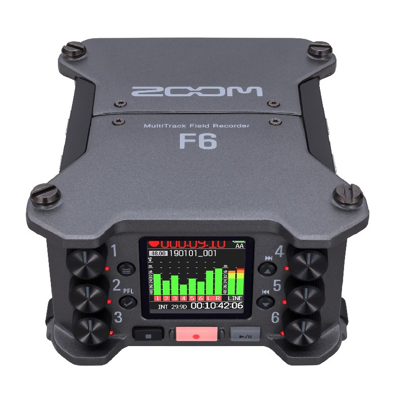 ZOOM F 6 Enregistreur multipiste broascast