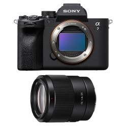 SONY Hybride ALPHA 7 IV + Objectif FE 35mm f/1.8 Garanti 3 ans