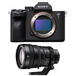 SONY Hybride ALPHA 7 IV + Objectif SEL FE PZ 28-135mm f/4 G OSS Garanti 3 ans