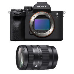 SONY Hybride ALPHA 7 IV + Objectif SIGMA 28-70mm F2.8 DG DN Garanti 3 ans