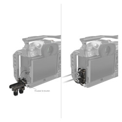 SMALLRIG Serre cable HDMI et USB-C pour Fujifilm X-T5 - 4147