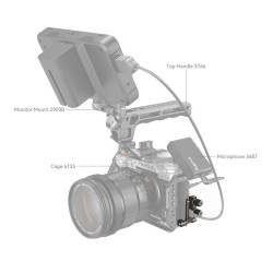 SMALLRIG Serre cable HDMI et USB-C pour Fujifilm X-T5 - 4147