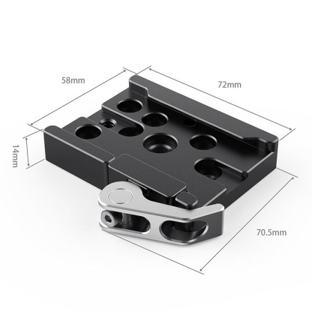 SMALLRIG Quick Release Clamp - 2143B